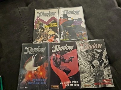 The Shadow Nr. 1 2 3 4 5 Comic Art Carlsen (1990-1992) - 5 Softcover DEUTSCH k2 