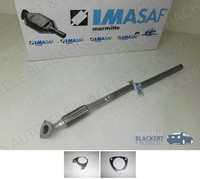Imasaf Auspuff Hosenrohr, Abgasrohr für Opel Astra G 1.2 16V 48/55KW