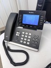 Yealink SIP-T54W 16-Lines PoE VoIP Phone Factory Reset with Power Adapter