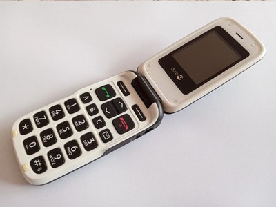 DORO PHONE EASY 610 SCHWARZ-WEISS TOP+OVP+VIELE EXTRAS+RECHNUNG+DHL VERSAND