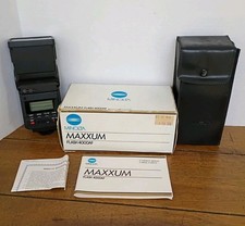 Minolta Maxxum 4000AF Flash w/ Case  Manual