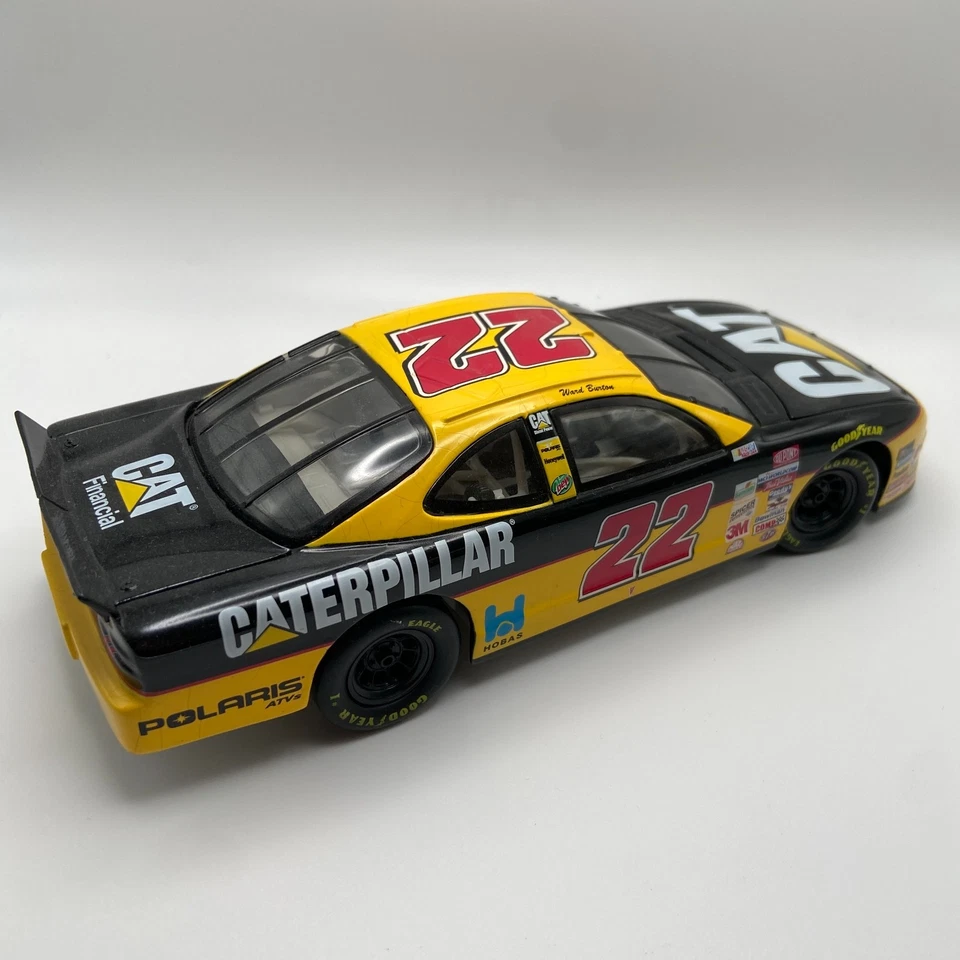 NASCAR Hot Wheels Crew Choice | Ward Burton #22 | Caterpillar (CAT) | Escala 1:24 Foto 4 de 4