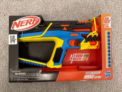 Nerf Rival Mirage XXIV-800 Blaster with 10 Accu-Rounds & 8 Round Magazine