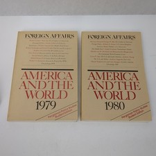 Foreign Affairs America And The World 1979-1980 Paperback