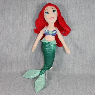DISNEY ARIEL Little Mermaid Plush Doll Princess Soft Cuddly Toy Disneyland Paris - Bild 1 von 4