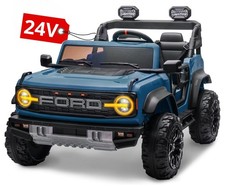 Auto Macchina Elettrica per Bambini 24V Ford Bronco Raptor Fuoristrada 2 Posti c