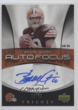 2007 Upper Deck Trilogy Auto Focus 26/33 Brady Quinn #AF-BQ Auto 0v1