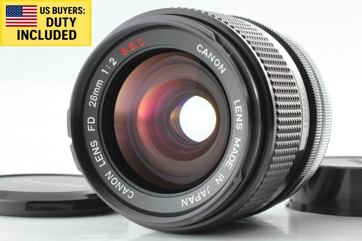 Canon FD f/2 Camera Lenses 28mm Focal for sale - eBay