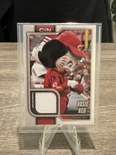 2026 Topps Rosie Red #MAS-ROS Mascots Relics Cincinnati Reds Mascot Worn SP