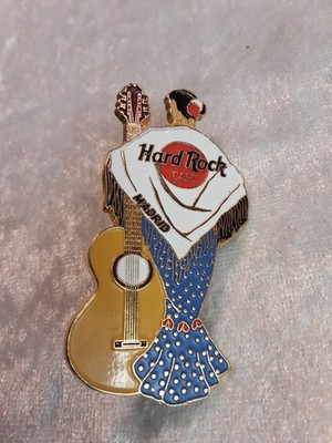 Hard Rock Cafe Madrid Tango Girl Pin