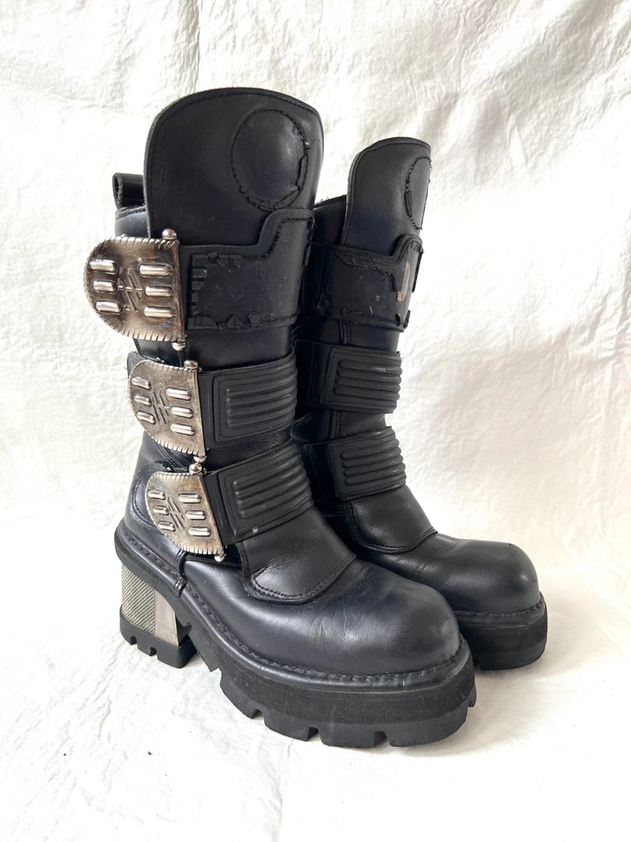 New Rock Block Boots for Women for sale | eBay