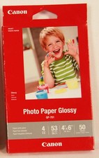 Canon Photo Paper Plus Glossy II 4 x 6 High Gloss SEALED Pack of 50