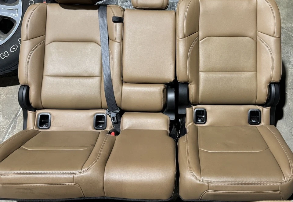 Jeep Wrangler Gladiator Rubicon 2019-2025 cuero asientos delanteros/traseros con consola Foto 3 de 3