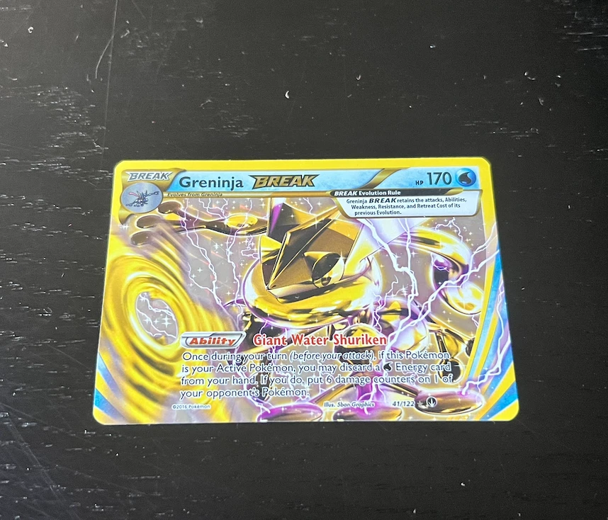 Greninja Break Pokémon TCG Cards for sale | eBay