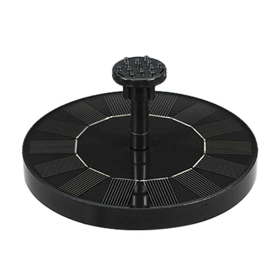 Outdoor Floating Solar Powered Waterfall Fountain Garden Water Pump