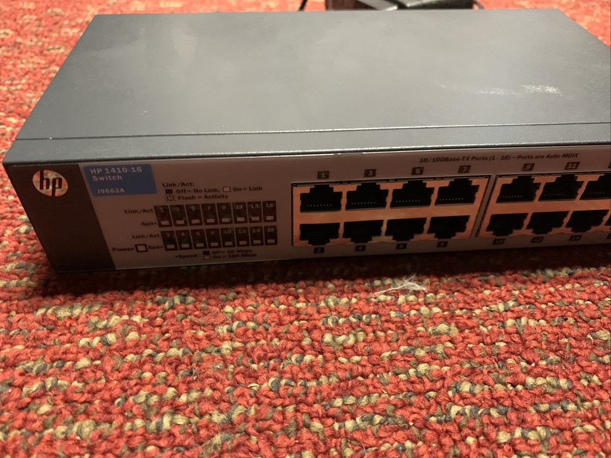 HP ProCurve Switch 1410-16 - switch - 16 ports J9662A | eBay