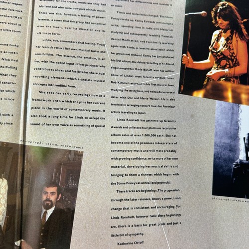 CLASSIC VINYL ALBUM LOT: The Stone Poneys Evergreen Vol 2 + Linda Ronstadt (FH) - Picture 8 of 20