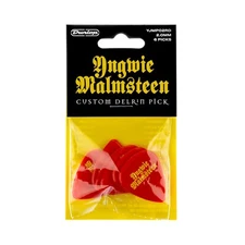 Dunlop Guitar Picks Yngwie Malmsteen Custom Delrin 2.0mm Red