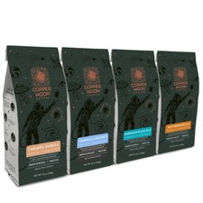 Copper Moon Coffee Flavored Variety Pack 48 oz. 4 different varieties , Ground