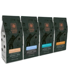 Copper Moon Coffee Flavored Variety Pack 48 oz. (4 different varieties), Ground