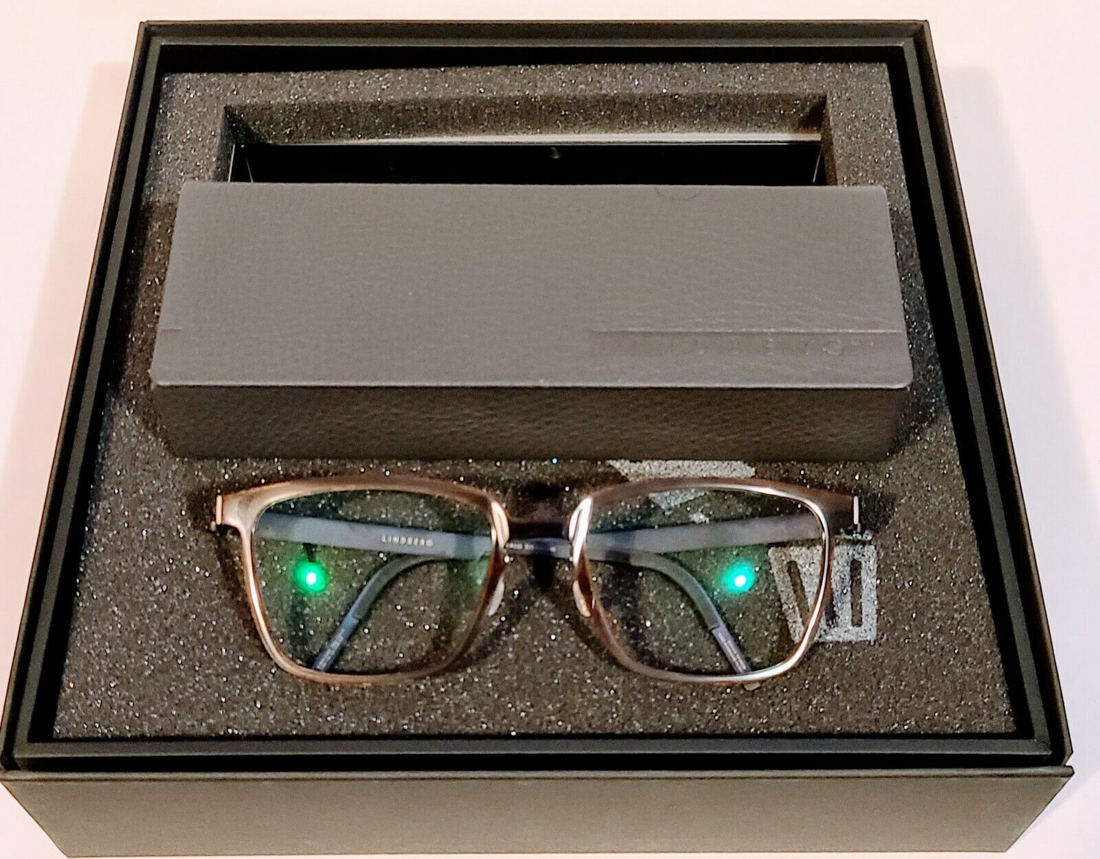Lindberg Eyeglasses - 1835 53 - Buffalo Horn / Titanium - Brand New