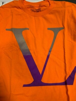 Vampire Life T Shirt Vamp Life Men's VL Logo Orange GraphicTee Top