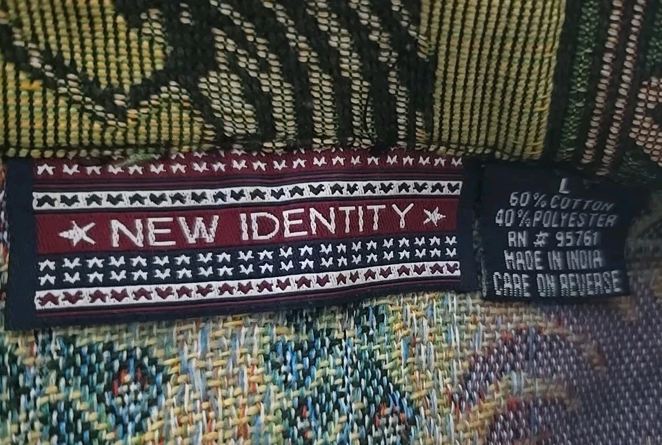 New Identity Tapestry Jacket Size Small Excellent Condition  - Image 3 of 3