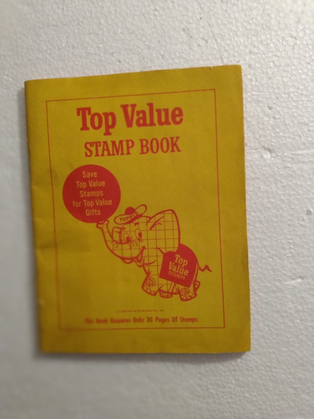 TOP VALUE STAMP BOOK