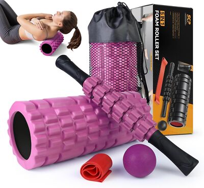 Trigger Point Foam Roller for Deep Muscle Massage Pilates Yoga