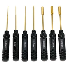 PowerHobby Tool kit Nut Drivers 4 / 5 / 6mm Hex 0.05 1.5 2.0 Hex FOR Traxxas ...