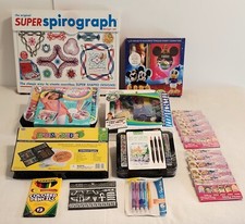 Super Spirograph Vintage 50th Anniversary & Disney Princess Sticky Notes Bundel