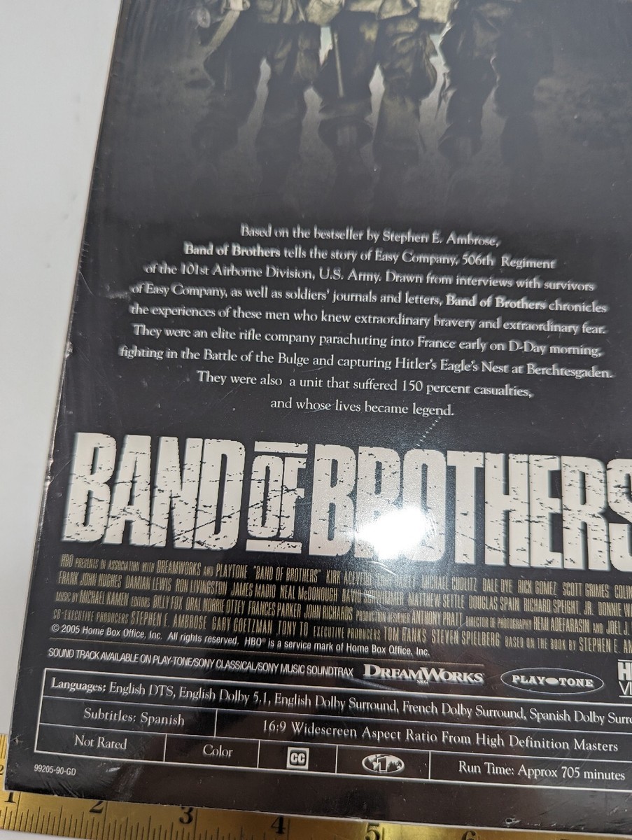 Brand New Sealed. Band of Brothers. HBO DVD Box Set | eBay
