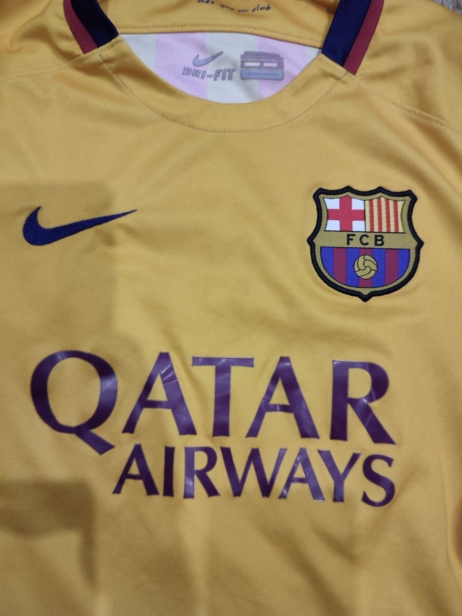 Barcelona 2015 2016 Nike away longsleeve football shirt