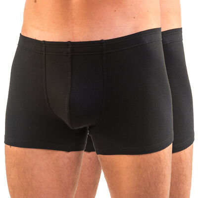 HERMKO Herren Pants 2x Baumwolle/Elastan Unterhose Boxershort Retro Slip 8900