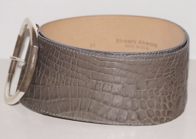STREETS AHEAD Gray Embossed Leather 3 display picture 2