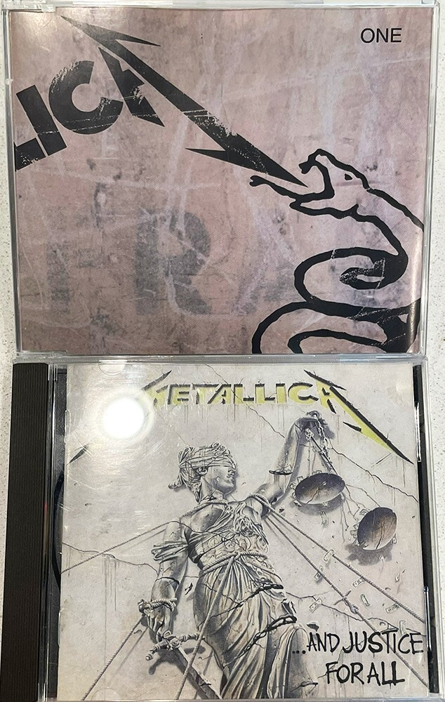 Metallica And Justice For All Rare Limited Edition GOLD CD