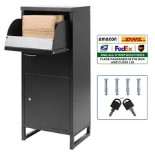 Outdoor Package Delivery Box for Outside Large Lockable Parcel Storage Drop Box