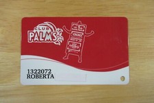 Palms Hotel Casino Las Vegas Nevada Club Players Slot Card Roberta 