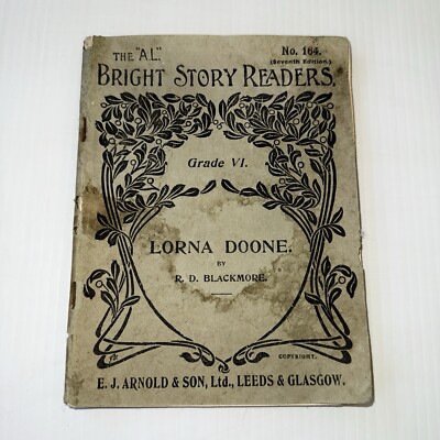 Lorna Doone R. D. Blackmore A. L. Bright Story Reader Vintage Paperback Bk 1940s