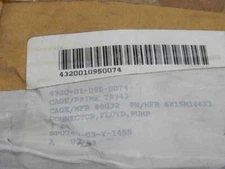 Fluid Pump Connector  Ingersoll Rand Dresser Centrifugal Pump 6X15H 6X15H186X1