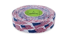 RENFREW PRO (1) Single Roll AMERICAN FLAG Cloth Hockey Stick Tape - 24MM x 25M