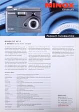 Minox DC 4011 Minox Camera Brochure