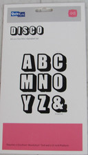 QuicKutz, Disco All-on-One 4x8 Mini Alphabet Set 4x8-DISCO-M