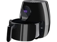 Kitchen Air Fryer Digital Gourmet 5.3Qt 7 Menu Functions Black Healthy Cook