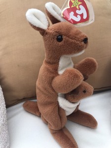 kangaroo ty beanie baby