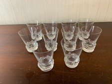 28 Bicchieri da Vino Bianco Modello Sorcy Cristallo Daum H:8.5 CM (