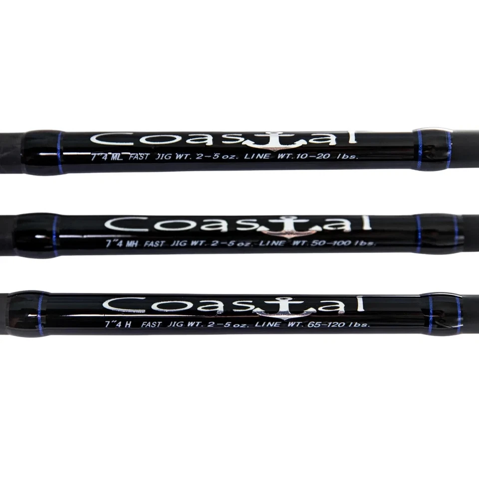 2 piece - Spinning rod set with 3 different size blanks - Image 3 of 4