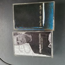 Eric Clapton Cassette Lot Of 2: Chronicle, From The Cradle - Classic Rock Blues