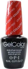 OPI GelColor Soak Off LED Color Gel Nail Polish 15ml 0.5oz GC C13 Coca Cola Red