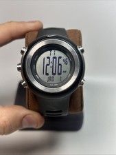 Orologio Vintage Nike Oregon WA0024 Cinturino Nero Cronografo Digitale Batteria Nuova